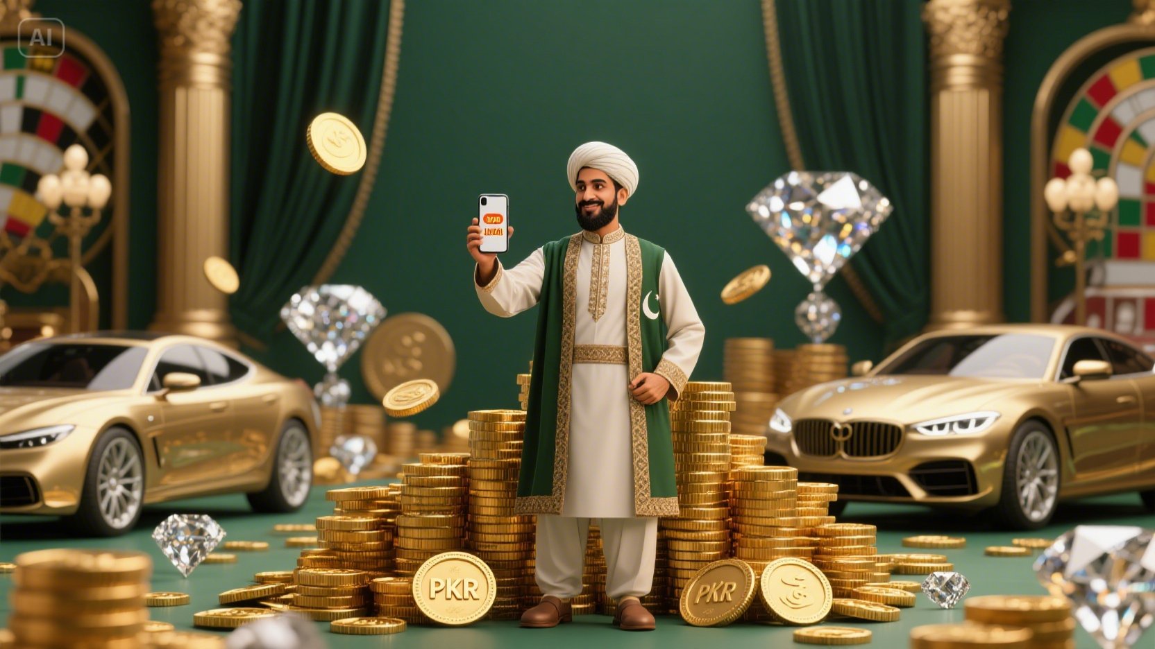 Casino Slotti Casino desktop and mobile interfaces