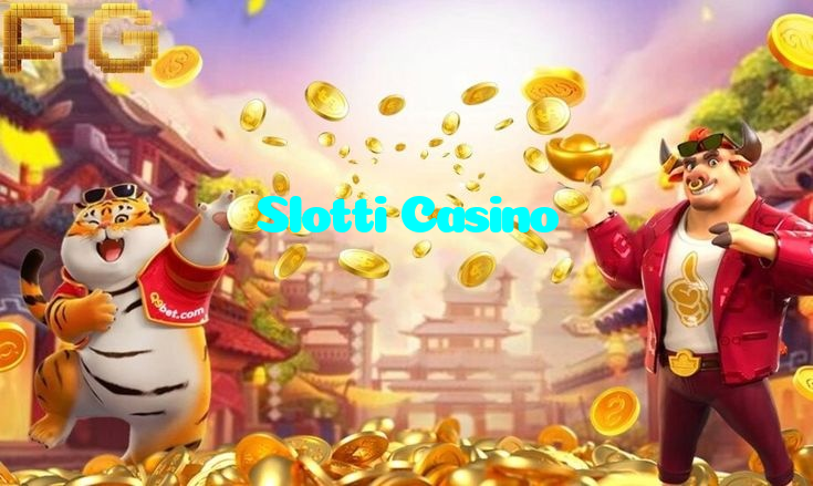Slotti Casino casino presented on mobile device in Pakistan with slots and live games