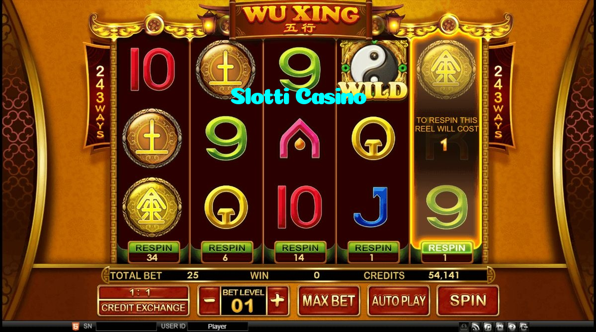 available types of Slotti Casino bet including pre-match live express and system bets